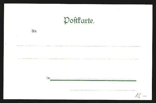 AK Heilbronn, Blick über das Wasser in den Ort