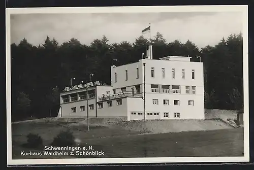 AK Schwenningen a. N., Kurhotel Waldheim zum Schönblick