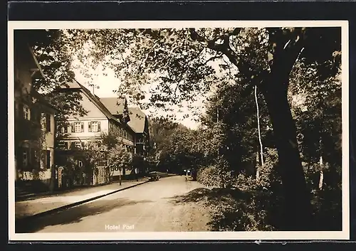 AK Schönmünzach, Am Hotel Post