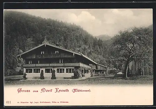 AK Dorf Kreuth, Hausansicht