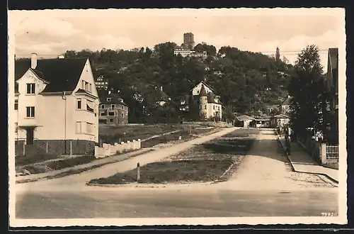 AK Durlach, Blick auf den Turmberg