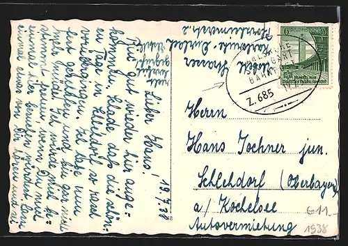AK Durlach i. B., strasse mit Kriegerdenkmal, Blick auf Turmberg