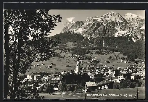 AK Cortina, Ortsansicht mit Tofana