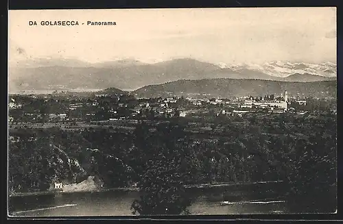 AK Golasecca, Panorama des Ortes
