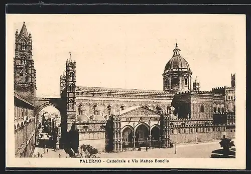 AK Palermo, Cattedrale e Via Matteo Bonello