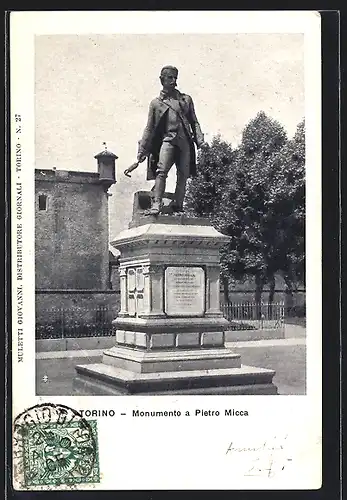 AK Torino, Monumento a Pietro Micca