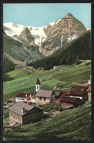 AK Trafoi, Panorama mit Kirche