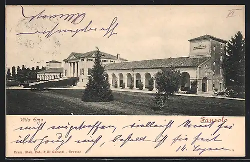 AK Vedelago, Fanzolo, Villa Emo