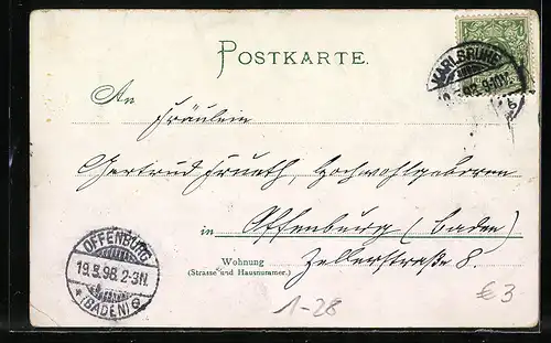 AK Fürst Otto Ed. Leopold v. Bismarck, Herzog von Lauenburg mit Pickelhaube