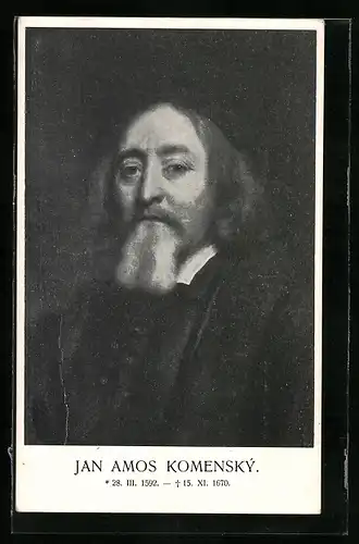 AK Jan Amos Komensky im Anzug