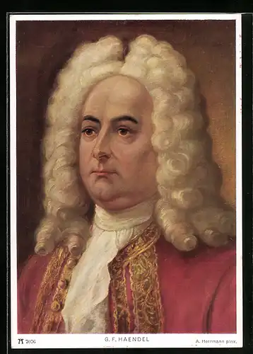 AK Georg Friedrich Händel, Komponist