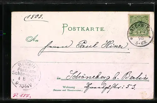 AK Franz von Defregger, Genremaler, Professor an der Kunstakademie in München