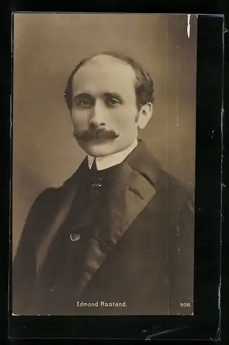 AK Portrait von Edmond Rostand