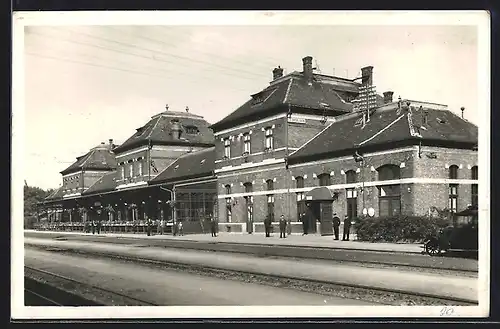 AK Leopoldov, Nádrazie, Bahnhof