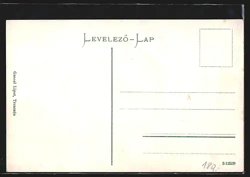 AK Trencsén, Blick zur Burg