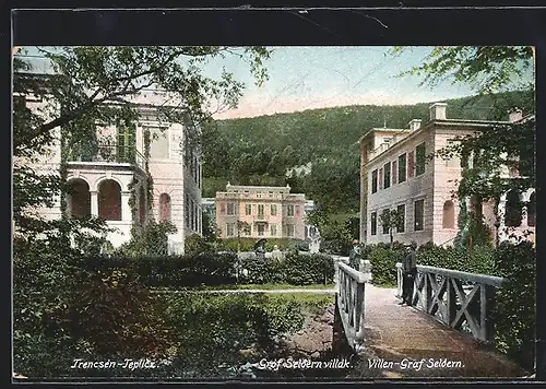 AK Trenscenteplice, Gróf Seldern villák