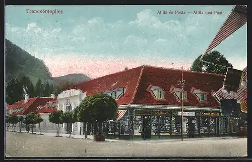AK Trencsénteplicz, Attila und Post