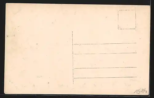 AK Durlach, Villa Merton, Totalansicht