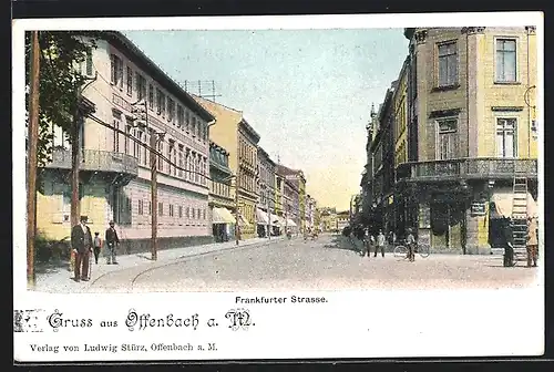 AK Offenbach, Frankfurter Strasse