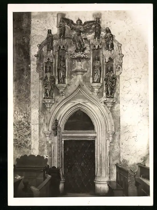42 Fotografien Sepp Gastberger, St. Wolfgang, Ansicht St. Wolfgang / Salzkammergut, Wallfahrtskirche Innenansichten 0