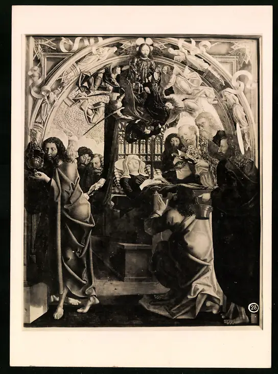 42 Fotografien Sepp Gastberger, St. Wolfgang, Ansicht St. Wolfgang / Salzkammergut, Wallfahrtskirche Innenansichten 13