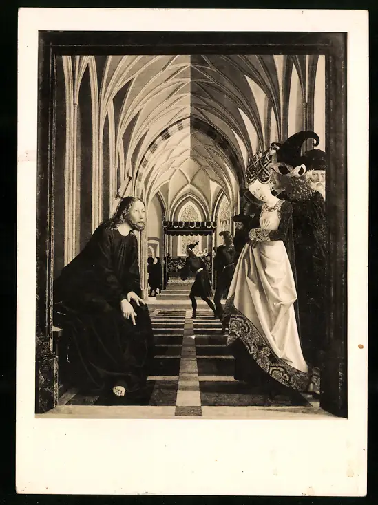 42 Fotografien Sepp Gastberger, St. Wolfgang, Ansicht St. Wolfgang / Salzkammergut, Wallfahrtskirche Innenansichten 19
