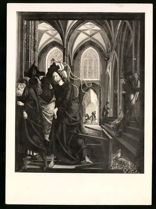 42 Fotografien Sepp Gastberger, St. Wolfgang, Ansicht St. Wolfgang / Salzkammergut, Wallfahrtskirche Innenansichten 21