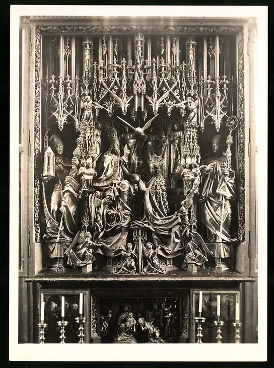 42 Fotografien Sepp Gastberger, St. Wolfgang, Ansicht St. Wolfgang / Salzkammergut, Wallfahrtskirche Innenansichten 32