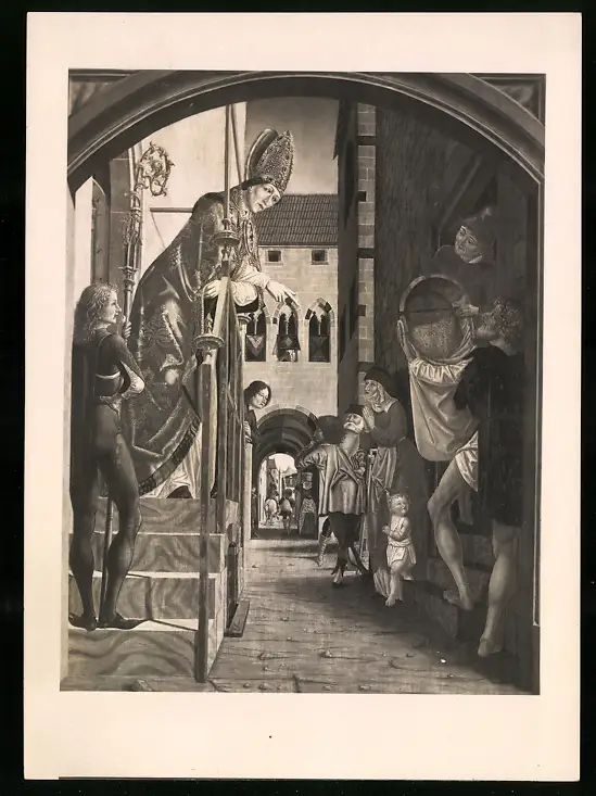 42 Fotografien Sepp Gastberger, St. Wolfgang, Ansicht St. Wolfgang / Salzkammergut, Wallfahrtskirche Innenansichten 34