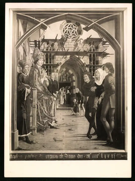 42 Fotografien Sepp Gastberger, St. Wolfgang, Ansicht St. Wolfgang / Salzkammergut, Wallfahrtskirche Innenansichten 35