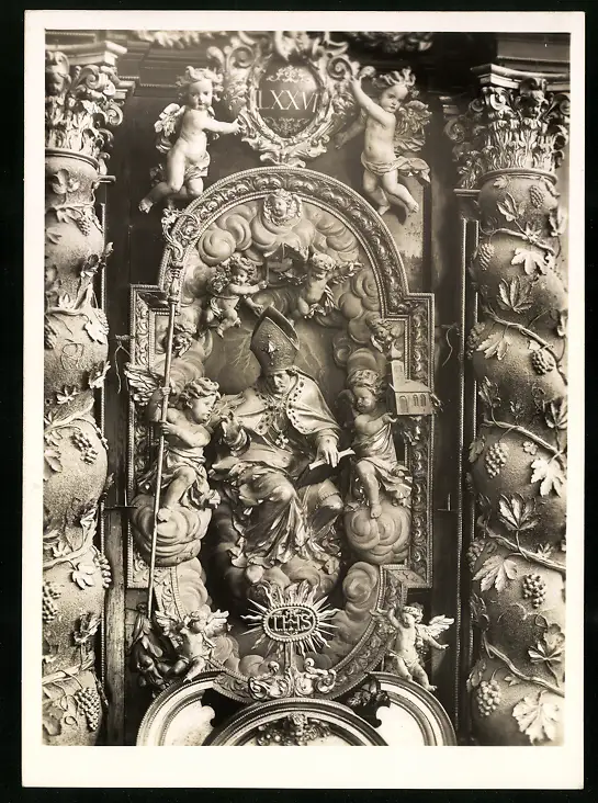42 Fotografien Sepp Gastberger, St. Wolfgang, Ansicht St. Wolfgang / Salzkammergut, Wallfahrtskirche Innenansichten 8