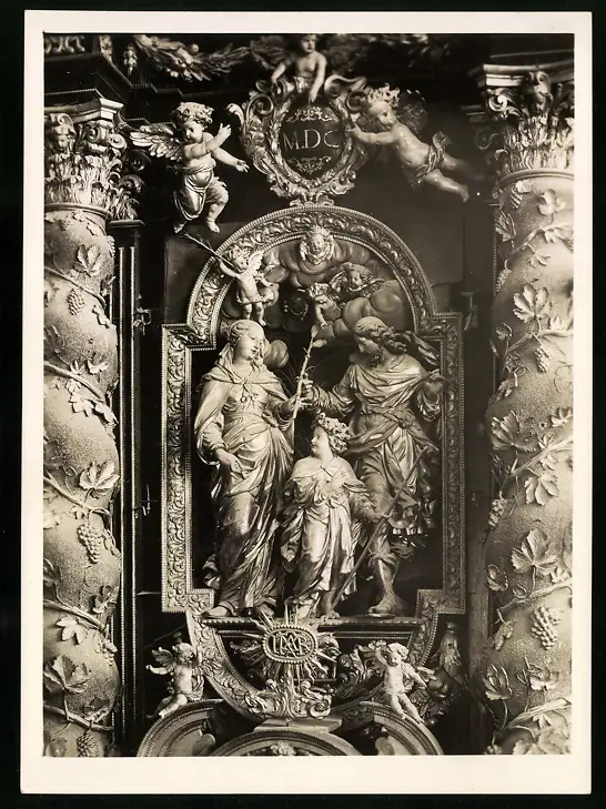 42 Fotografien Sepp Gastberger, St. Wolfgang, Ansicht St. Wolfgang / Salzkammergut, Wallfahrtskirche Innenansichten 9
