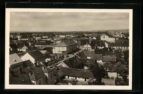 AK Veselí nad. Moravou, Ortsansicht aus der Vogelschau