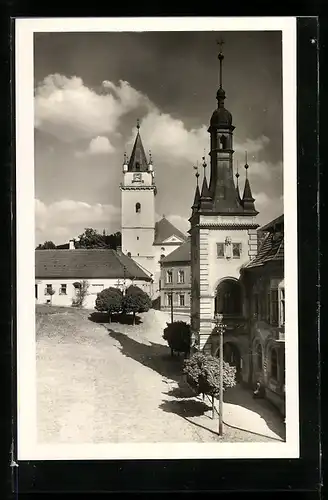 AK Tisnov, Blick zur Kirche