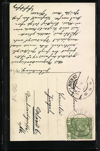 AK Österreichischer Soldat in Uniform vor Tannenbaum