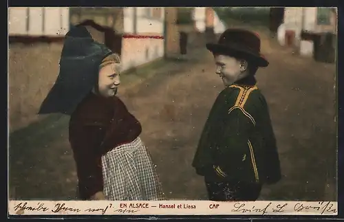 AK En Alsace, Hansel et Liesa