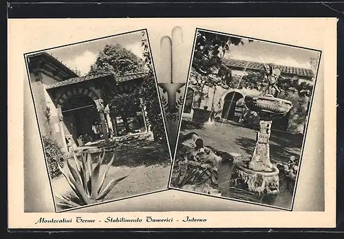 AK Montecatini Terme, Stabilimento Tamerici, Interno