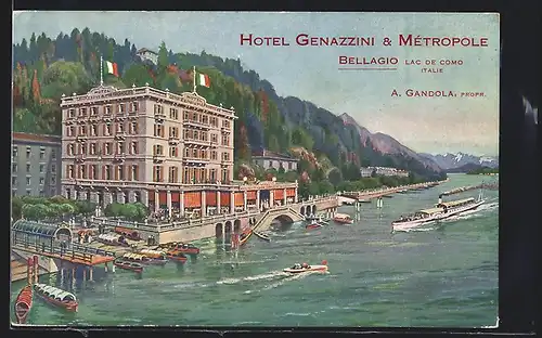 AK Bellagio, Hotel Genazzini & Metropole