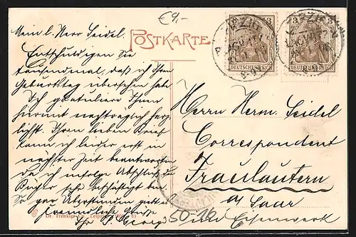 AK Leipzig, Blick auf den zoologischen Garten