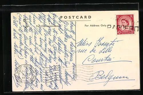 AK Orient Line Passagierschiff R.M.S. Orcades