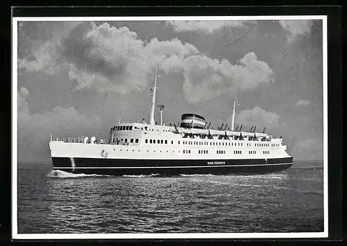 AK Gedser-Grossenbrode, Passagierschiff Kong Frederik IX