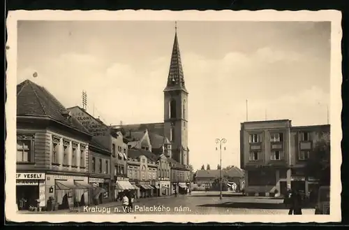 AK Kralupy nad Vltavou, Palackeho namesti