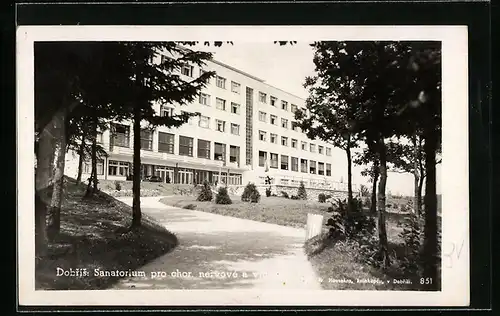 AK Dobris, Vor dem Sanatorium