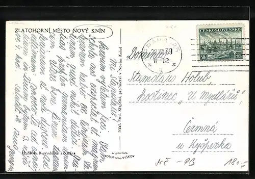 AK Novy Knín, Zlatohorni Mesto
