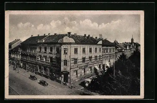 AK Kladno, Strassenansicht