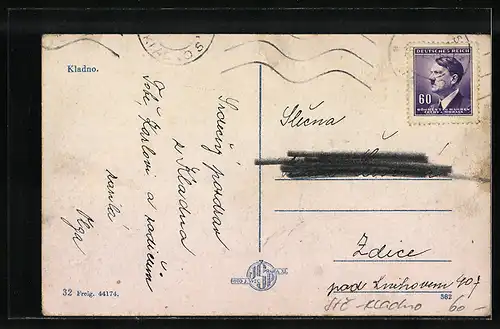 AK Kladno, Strassenansicht