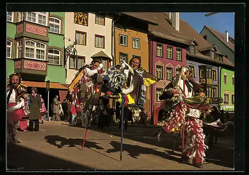 AK Rottweil a. Neckar, Rottweiler Narrensprung, Federhannes, Fasching