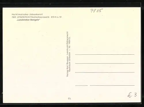 AK Lenzkirch /Schwarzwald, Lenzkircher Dengele, Fasching