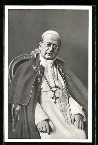 AK Porträt Papst Pius XI.