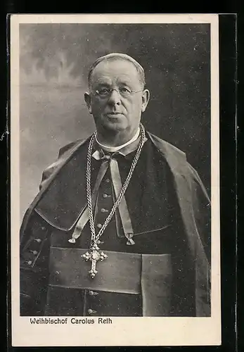 AK Weihbischof Carolus Reth mit Kreuzkette